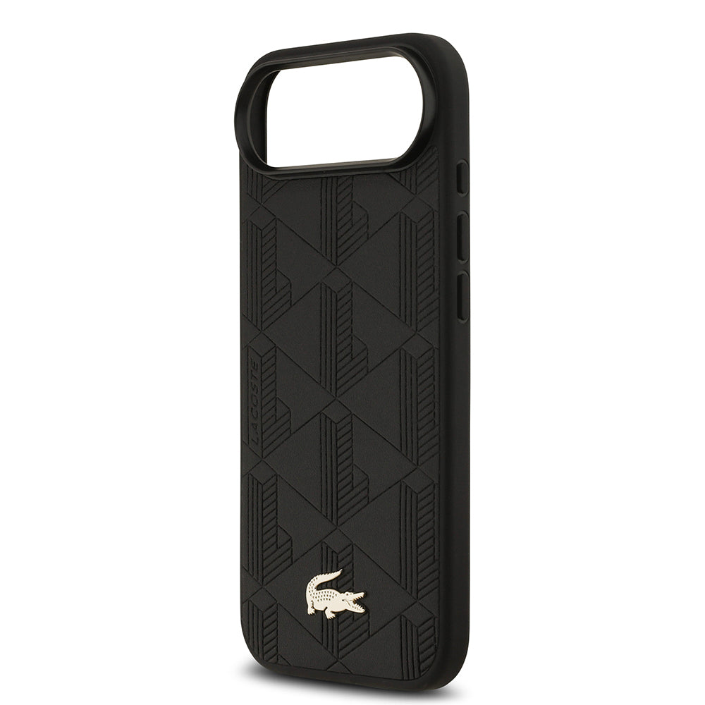 Lacoste iPhone 17 Air Orjinal Lisanslı M-safe Şarj Özellikli PU Deri Tasarımlı Karışık Monogram Desenli Kılıf Lacoste iPhone 17 Air Orjinal Lisanslı M-safe Şarj Özellikli PU Deri Tasarımlı Karışık Monogram Desenli Kılıf